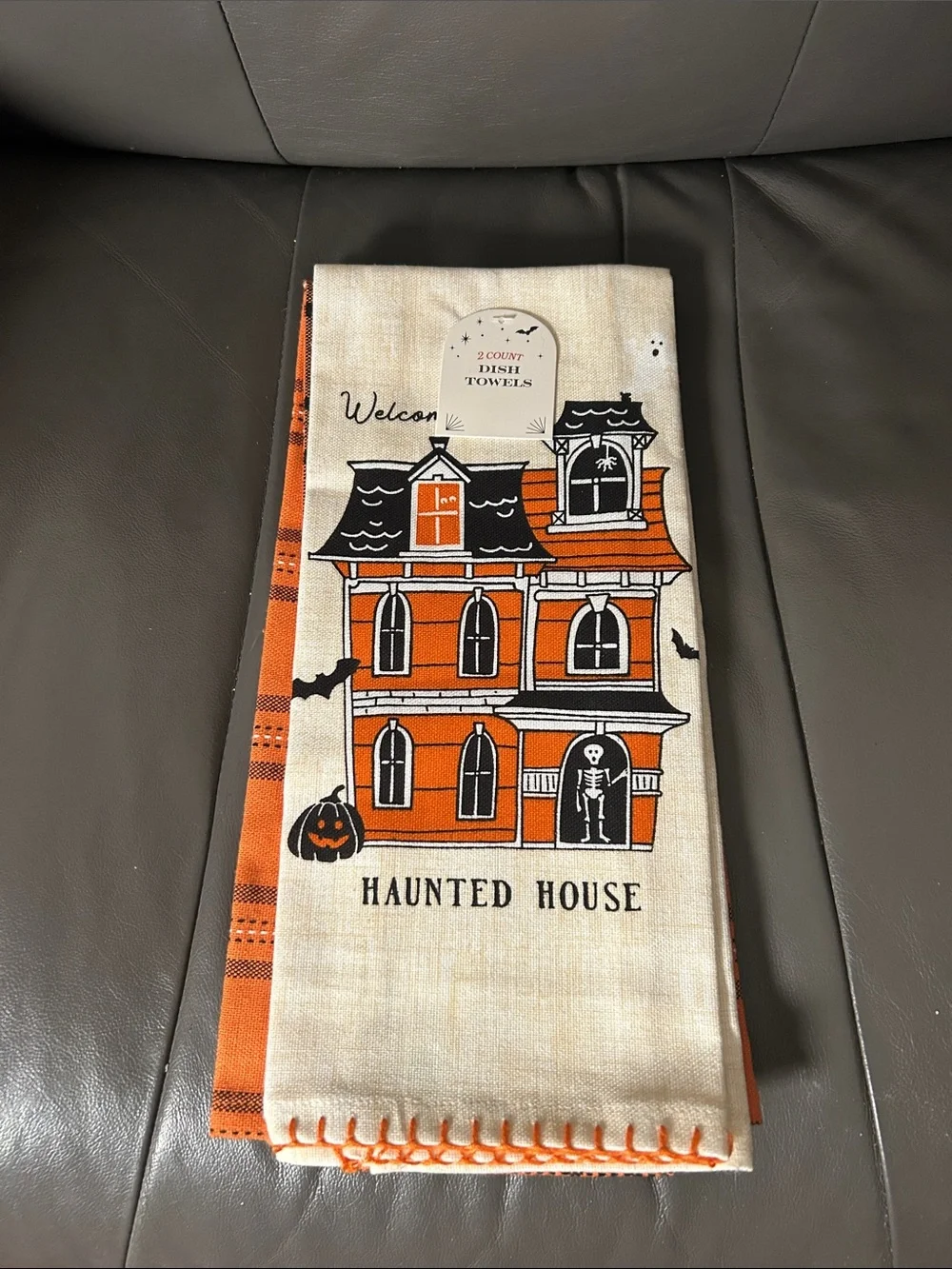 Halloween Kitchen Towel Set of 2 (Choose Your Design)
